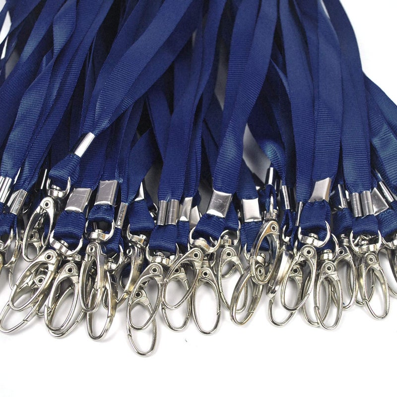 Ollain Lanyards for Name Tag Id Badges Nylon Cruise Lanyard Swivel Hooks 50 Pack - Image 4